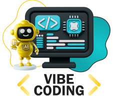 Vibe Coding & AI-инжиниринг - КИБЕРшкола программирования для детей, компьютерные курсы для школьников, начинающих и подростков - KIBERone г. Наро-Фоминск