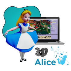 Alice 3d - КИБЕРшкола программирования для детей, компьютерные курсы для школьников, начинающих и подростков - KIBERone г. Наро-Фоминск