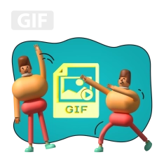 Gif-анимация - КИБЕРшкола программирования для детей, компьютерные курсы для школьников, начинающих и подростков - KIBERone г. Наро-Фоминск
