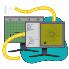 Исполнители чертежник и черепашка - КИБЕРшкола программирования для детей, компьютерные курсы для школьников, начинающих и подростков - KIBERone г. Наро-Фоминск