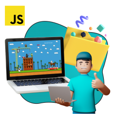 Программирование на JavaScript. Учимся создавать игры! - КИБЕРшкола программирования для детей, компьютерные курсы для школьников, начинающих и подростков - KIBERone г. Наро-Фоминск
