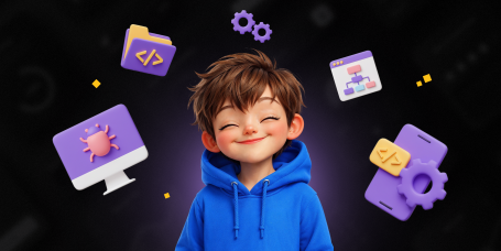 Идеальный сайт с нуля: код, дизайн и AI-помощник - КИБЕРшкола программирования для детей, компьютерные курсы для школьников, начинающих и подростков - KIBERone г. Наро-Фоминск